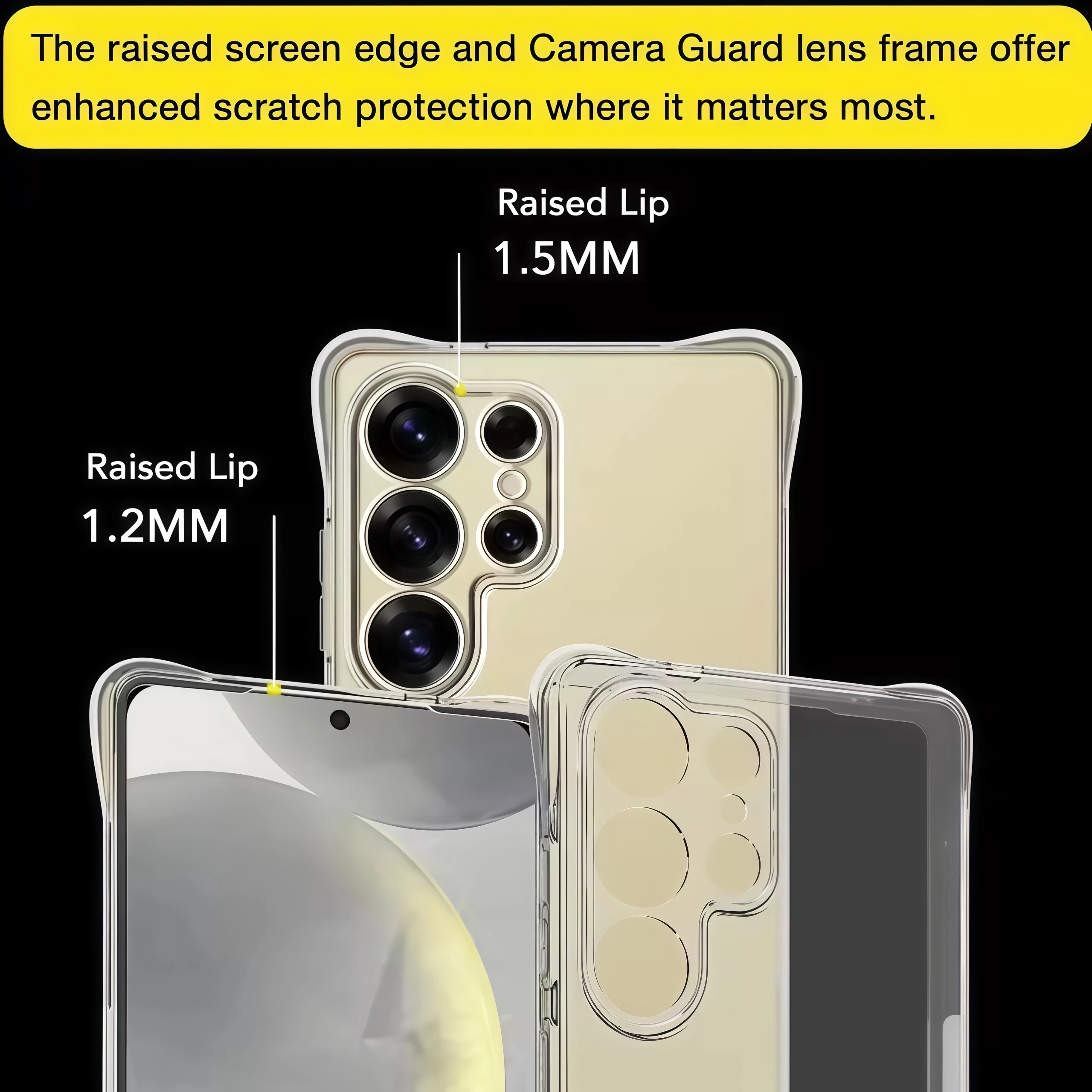 Shockproof Clear Phone Case Cover
