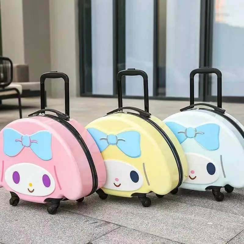 Kawaii Cats Suitcase Chibi Gift for Traveler Travel Accessories Kawaii  Luggage Kawaii Gift Idea Cute Suitcase for Anime Kittens 