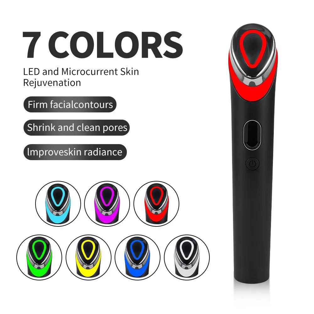 NEW Booster Pro Led Facial Light Therapy 7 Colors Eye Beauty Wand Red Light Eye Massager for Skincare & Blue Rejuvenation Tool S8f7c6a83562e47b1b0c7859d0705674ak