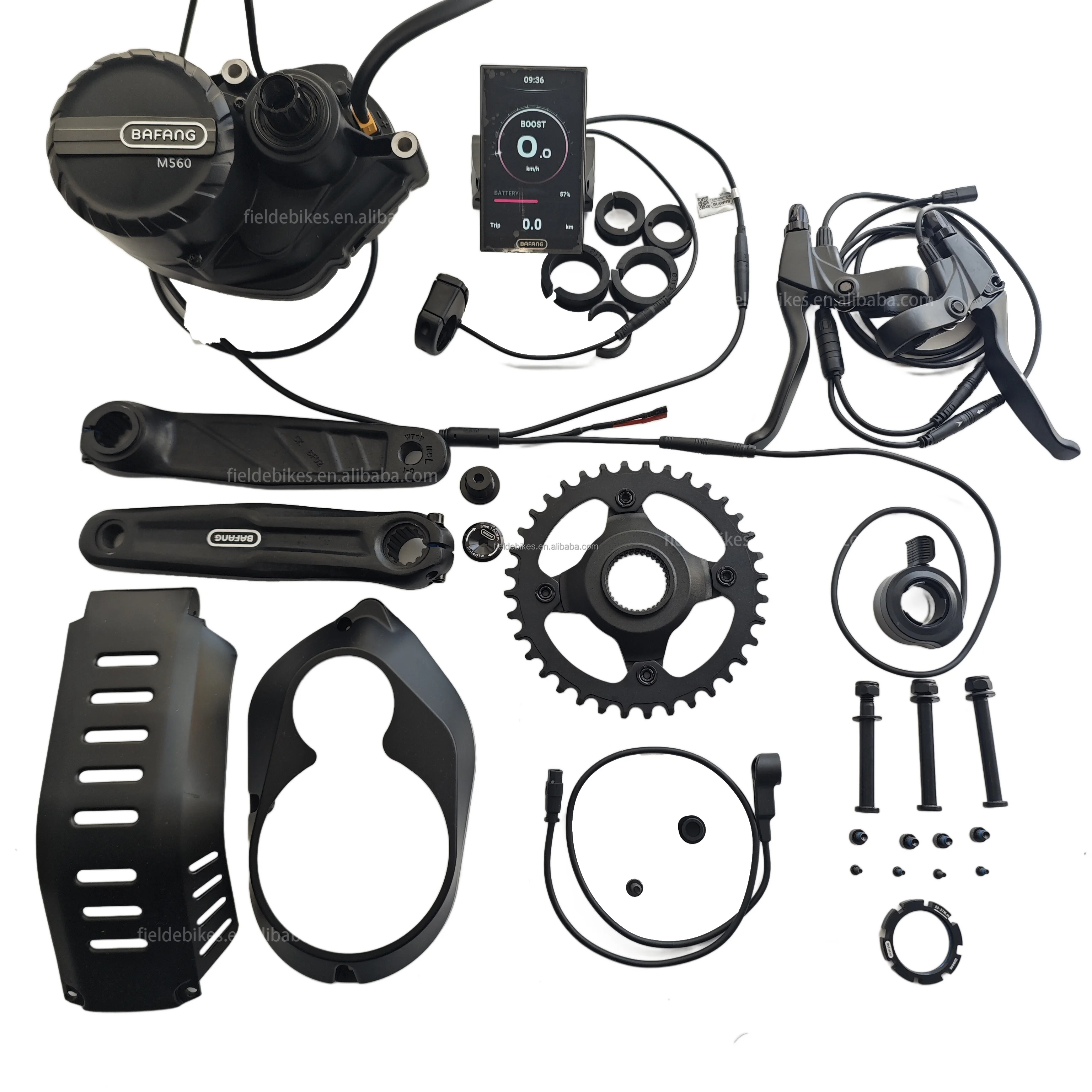 New Release Bafang Silent M560 Ebike Central Motor Kit 48V 750w 140N.m Mid Drive Motor kits with colorful display