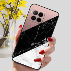 Luxury Marble Soft TPU Silicone Protective Cover - Elegant Back Shell Case for T Phone 2 Pro (R03.CH.1)