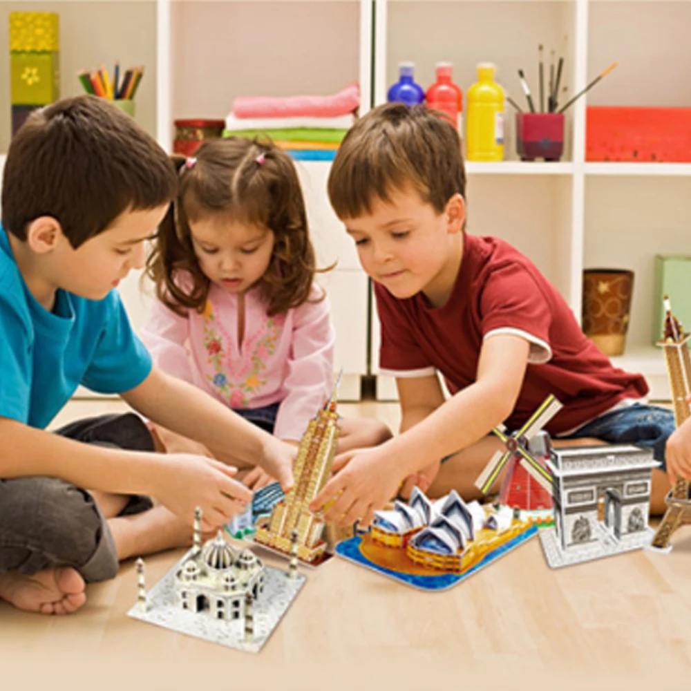 Puzzle 3D In Legno Big Ben, K Modello, Regalo Creativo  Arredamento Per La Casa - Foto 9