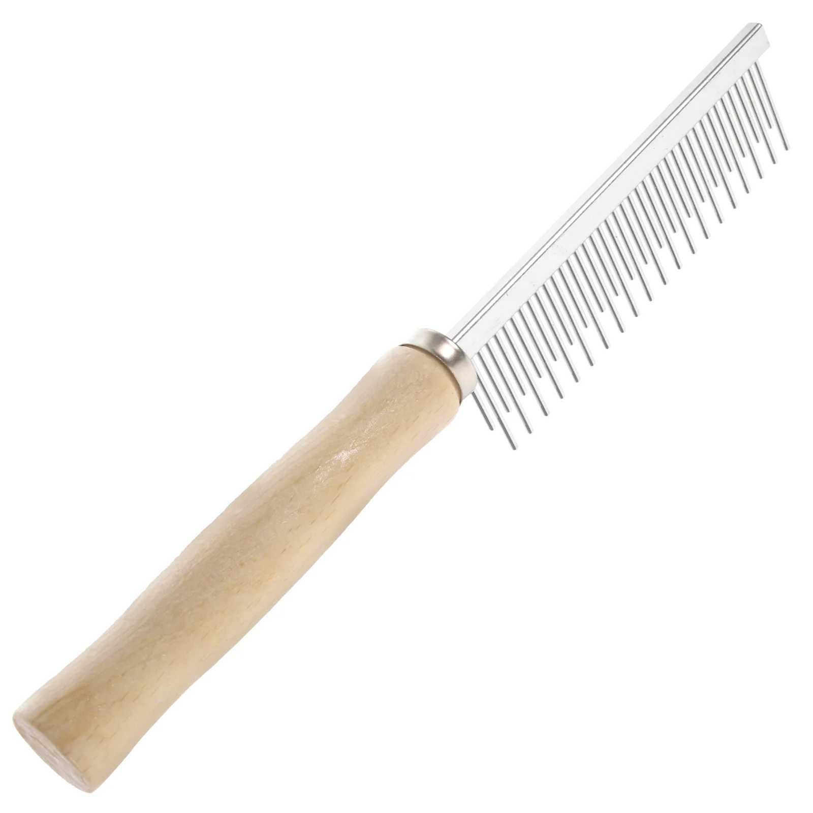 

Dog and Cat Grooming Comb Hair Fur Wear-resistant Multifunction Supply Metal Multi-function Combs for Pet Tool