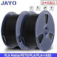 JAYO 2*5KG 3D PETG/PLA PLUS/ABS/PLA/PLA Matte 3D Printer Filament 1.75MM & Large Spool For FDM