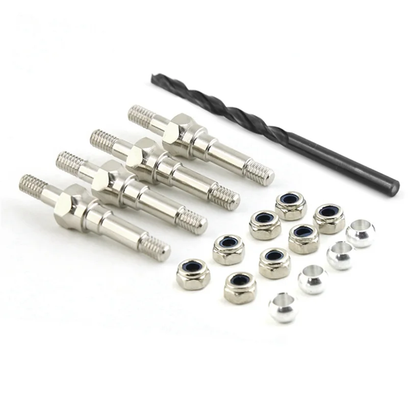 Roues de rechange pour voiture RC crawler - Acier, 2 couleurs