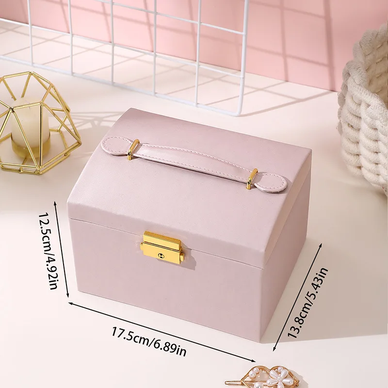 KElofoN Organizador De Joyas De Viaje, Joyero De Viaje, Caja Organizadora De Joyas Pequeña Para