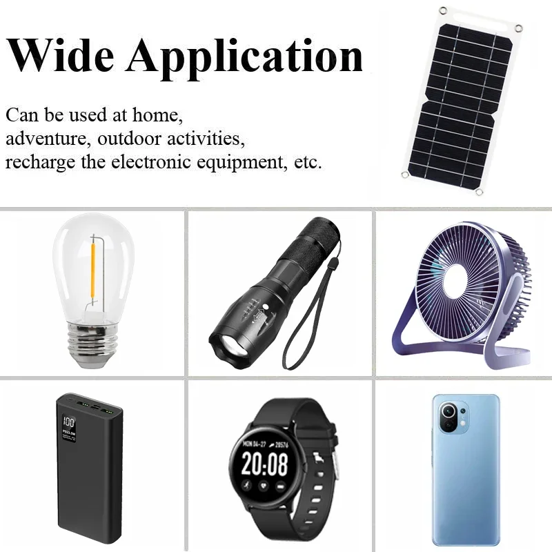Foldable solar charger 30W solar panel with USB portable 5V solar cell outdoor hiking camping power bank for mobile phone charging bank battery charger