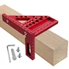 High-Precision Aluminum Alloy Woodworking Square With Dowel Pins Multi-Angle Scriber & Miter Ruler For Carpenters And Engineers 4
