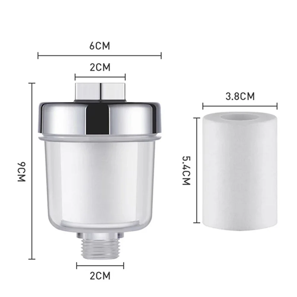 Water Outlet Purifier Kit Universal Faucet Filter Bath Filter Bathroom Filtration System Household Filter PP Cotton High Density