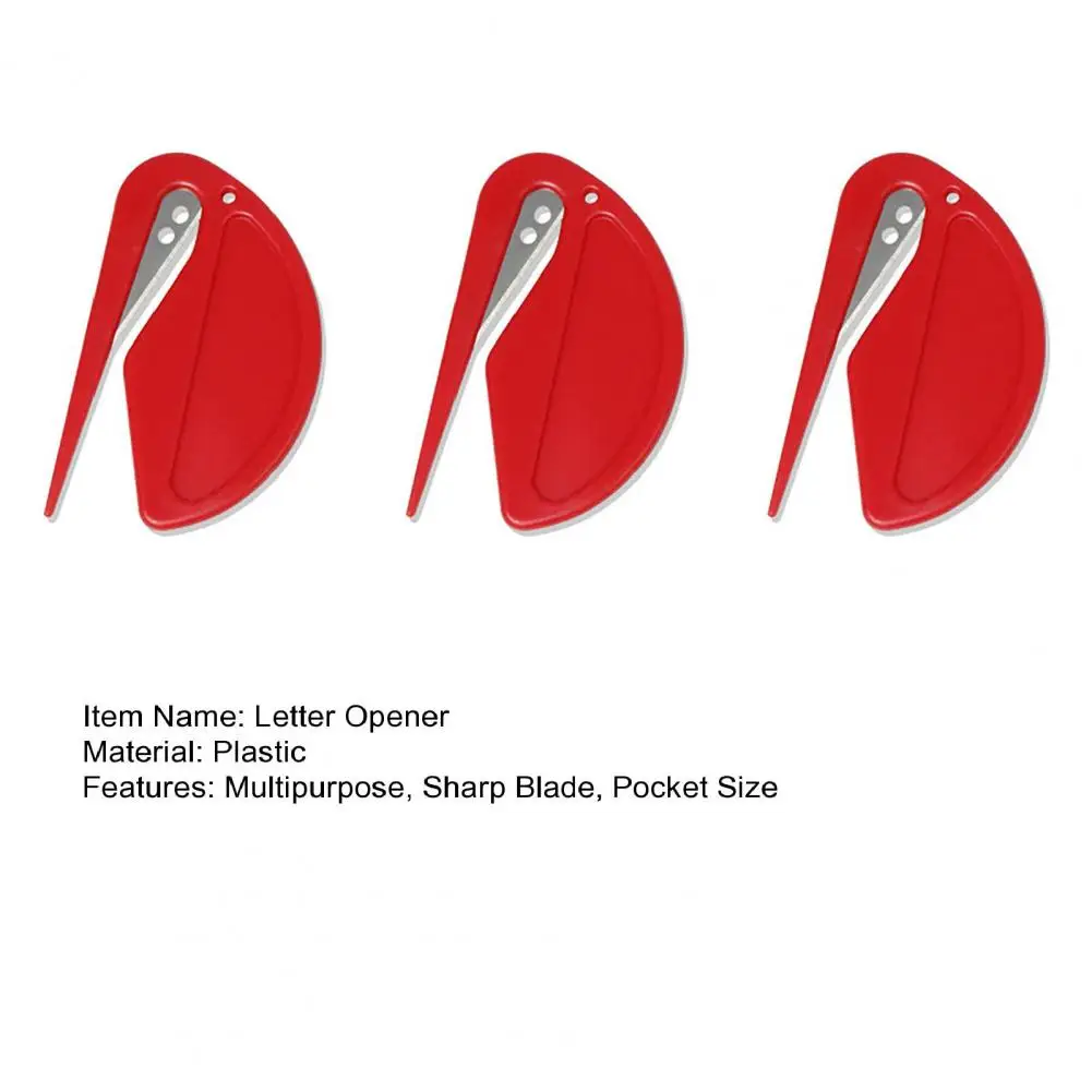 Letter Opener Paper Cutting Tool For Kraft Roll Paper Scrapbooking Wrapping Package Christmas Envelope Mail Opener Cutter 3 pcs paper cutter mail opener