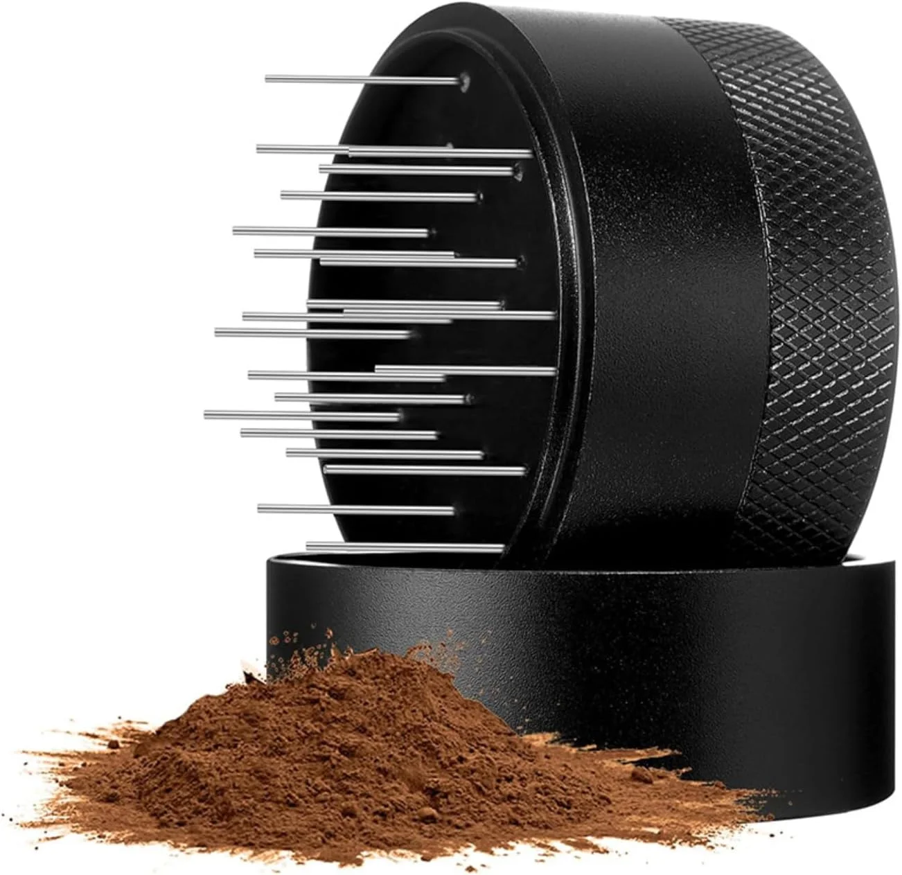 Calibrated Spring-Loaded Stainless Steel Espresso Tamper
