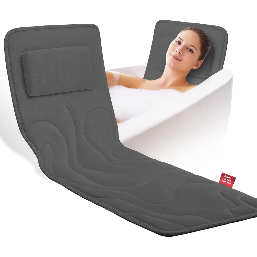 Luxurious Full Body Bath Pillow with 4D Air Mesh