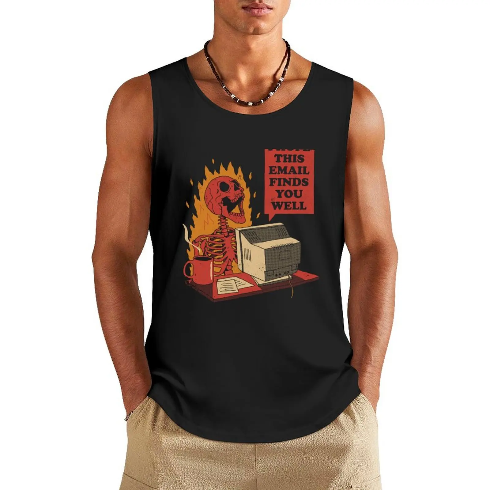 

You Got Mail Tank Top tops male top basketball clothing
