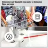Children Cup Straw Cleaner Set of 2 Silicone Straw Brushes Food Grade Bpa Free Portable Reusable Bendable Extra Long for Straws 6