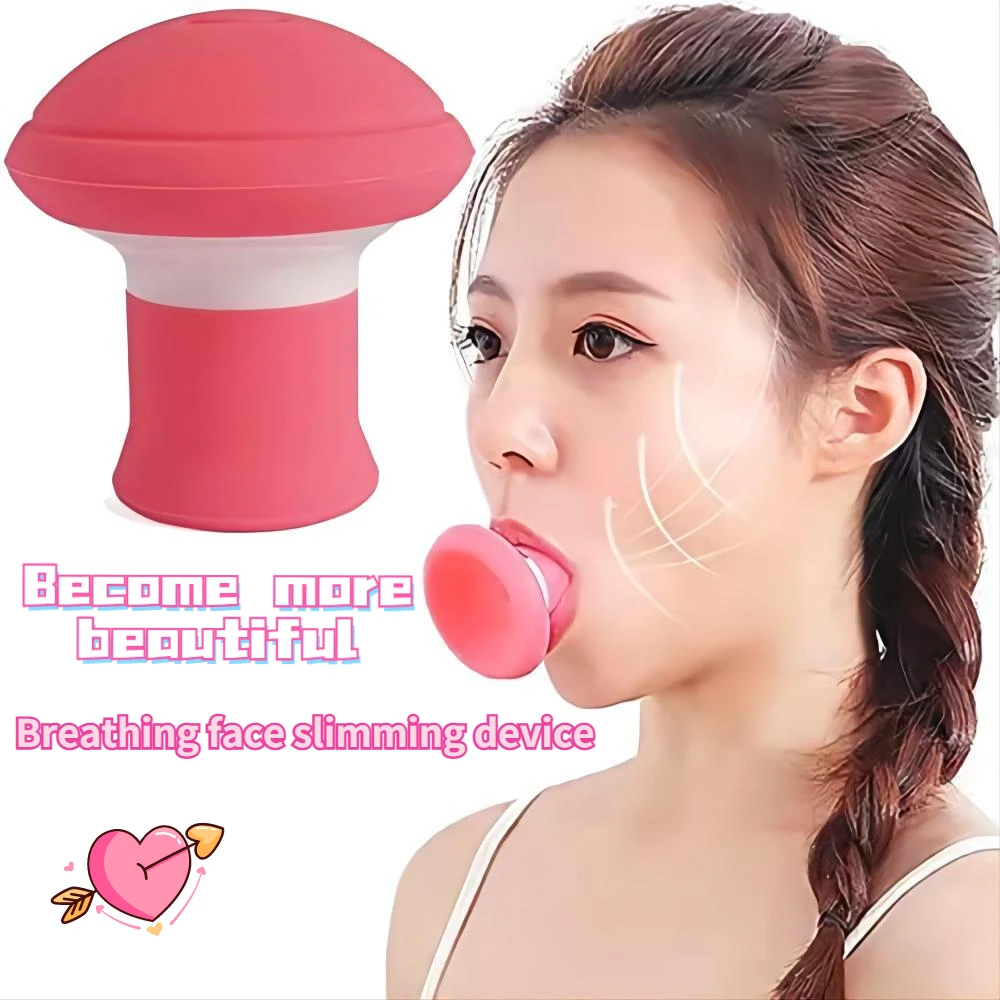 Muscle Traning Silica Gel Wrinkle Removal Tools V Shape Face Slimming Lifter Face Lift Skin Firming Exerciser Double Chin jaw exerciser chin line exerciser