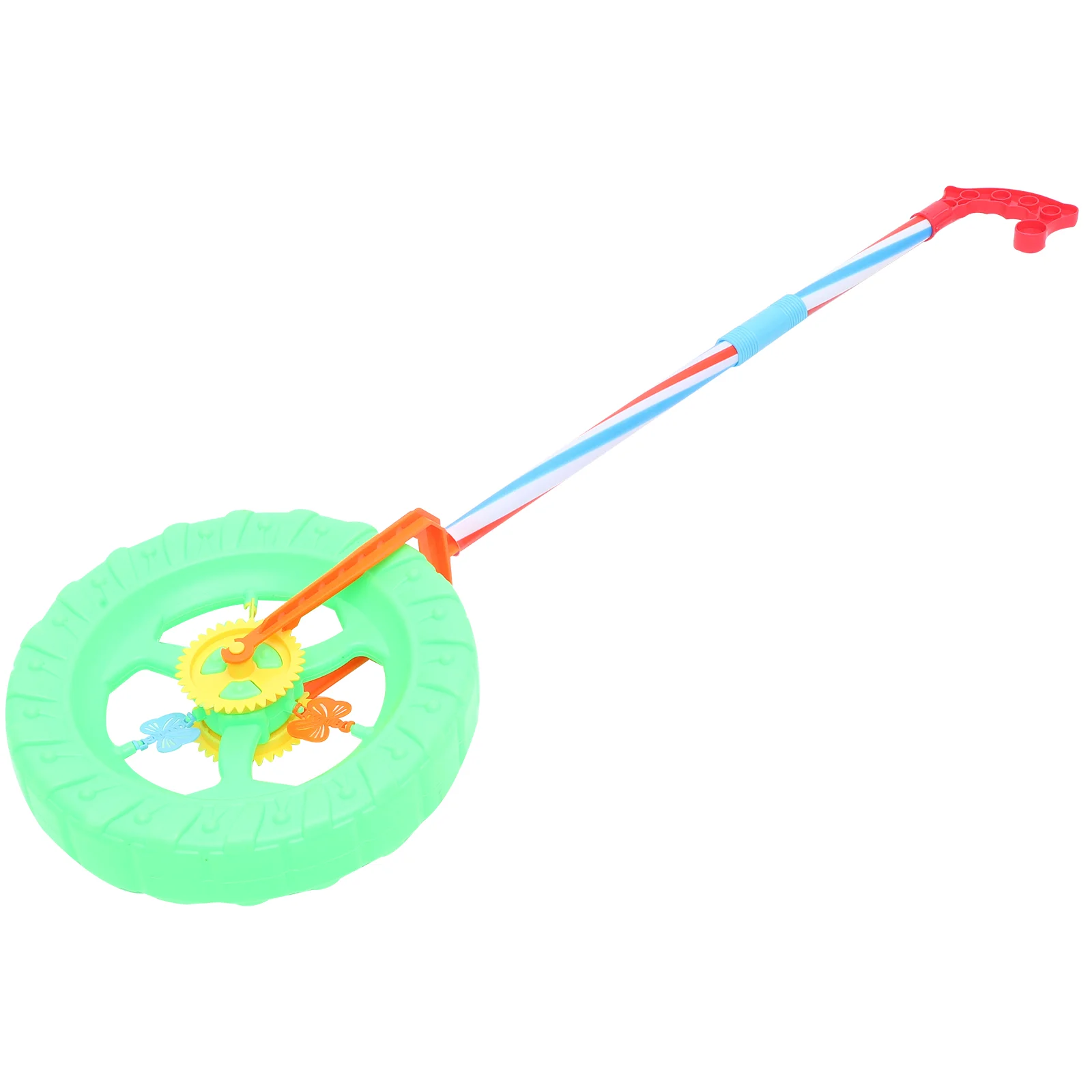 Toddler Stroller Push Along Walker Trolley Toy and Pull Learning Baby Cart Plastic Pvc Waddling Plaything Child