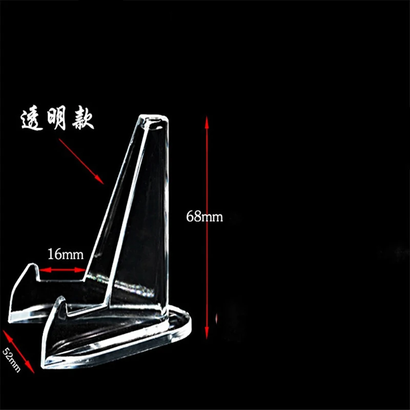 10Pcs Acrylic Card Stands for Sports Cards Mini Easel Holder Baseball  Sports