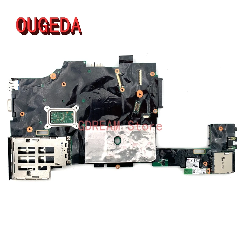 OUGEDA FRU 04W6802 04Y2036 04W6716 04X3740 For Lenovo ThinkPad X230T Tablet Laptop Motherboard i5-3320M CPU onboard full tested