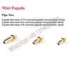 5PCS 2.5mm 3mm 4mm 5mm 6mm 8mm 10mm OD Hose Barb M3 M4 M5 M6 M8 Metric Male Thread Brass Pipe Fitting Coupler Connector Ada 5
