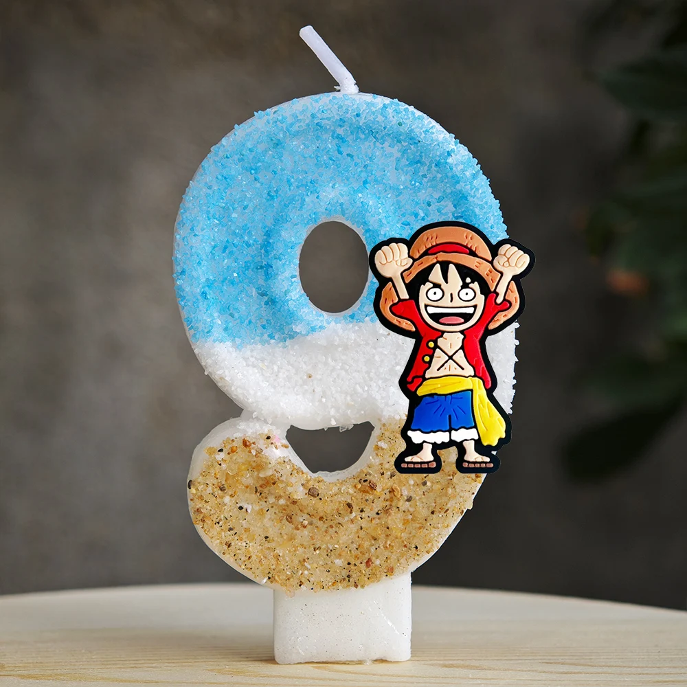 One Piece Luffy Figur Geburtstagskerzen Kreative Tortendekoration Kindergeburtstag Partydekoration Geschenk – Detail 10