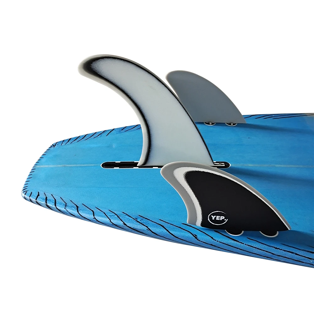 UPSURF FCS 1 Twin Fins Surfing Keel Fins Stabilizer Quilhas Surfboard Paddle Surf Fin Fiberglas 2pcs Double Tab aletas
