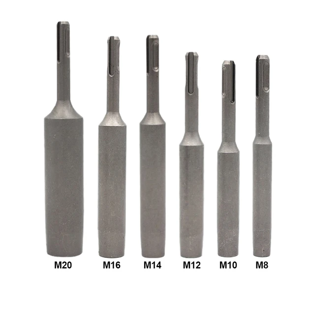 1 Pcs Ground Rod Driver Tools For SDS-Plus Forged Steel Drill Bit For Hammer Drill M8-M20 Drill Power Tools 4