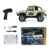 Hobby Plus RTR 1/24 Scale RC 4WD Crawler 4x4 Mini Off-road Vehicles Remote Control Climbing Crawler Car Model Toys TH24009 4