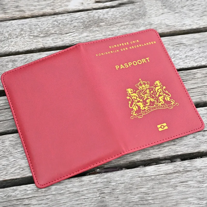 Travel Essentials Nederland Passport Cover Netherlands Passport Cover for documents Passport Nederlanden Paspoorthoesj - 3