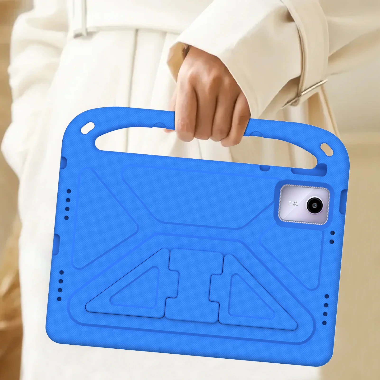 Soft Eva Case para Lenovo Tab Design à Prova de Choque Stand Tablet Cover Safe Friendly Handle M11 Tb330fu Tb-331fc - Imagem 5