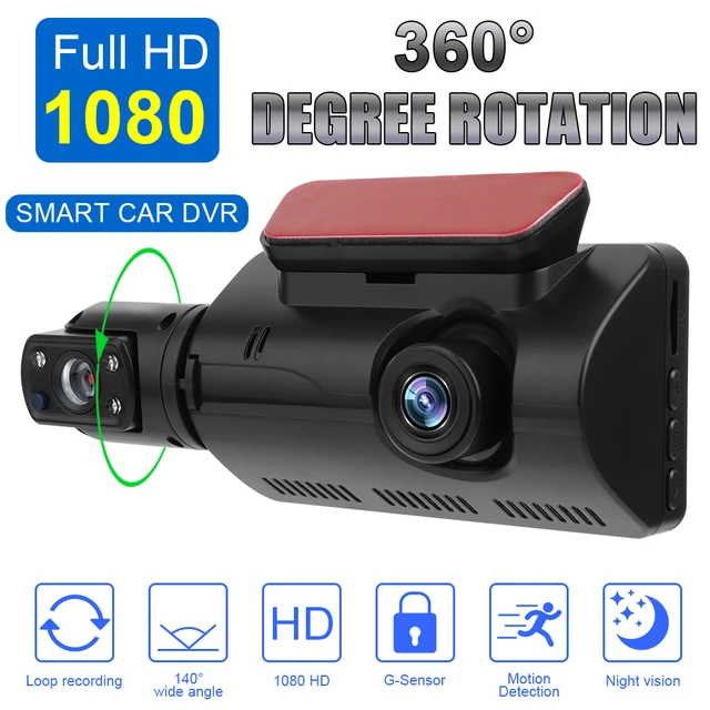 Car Recording Camera, Anti Vibration Driving Recorders ABS Plastic