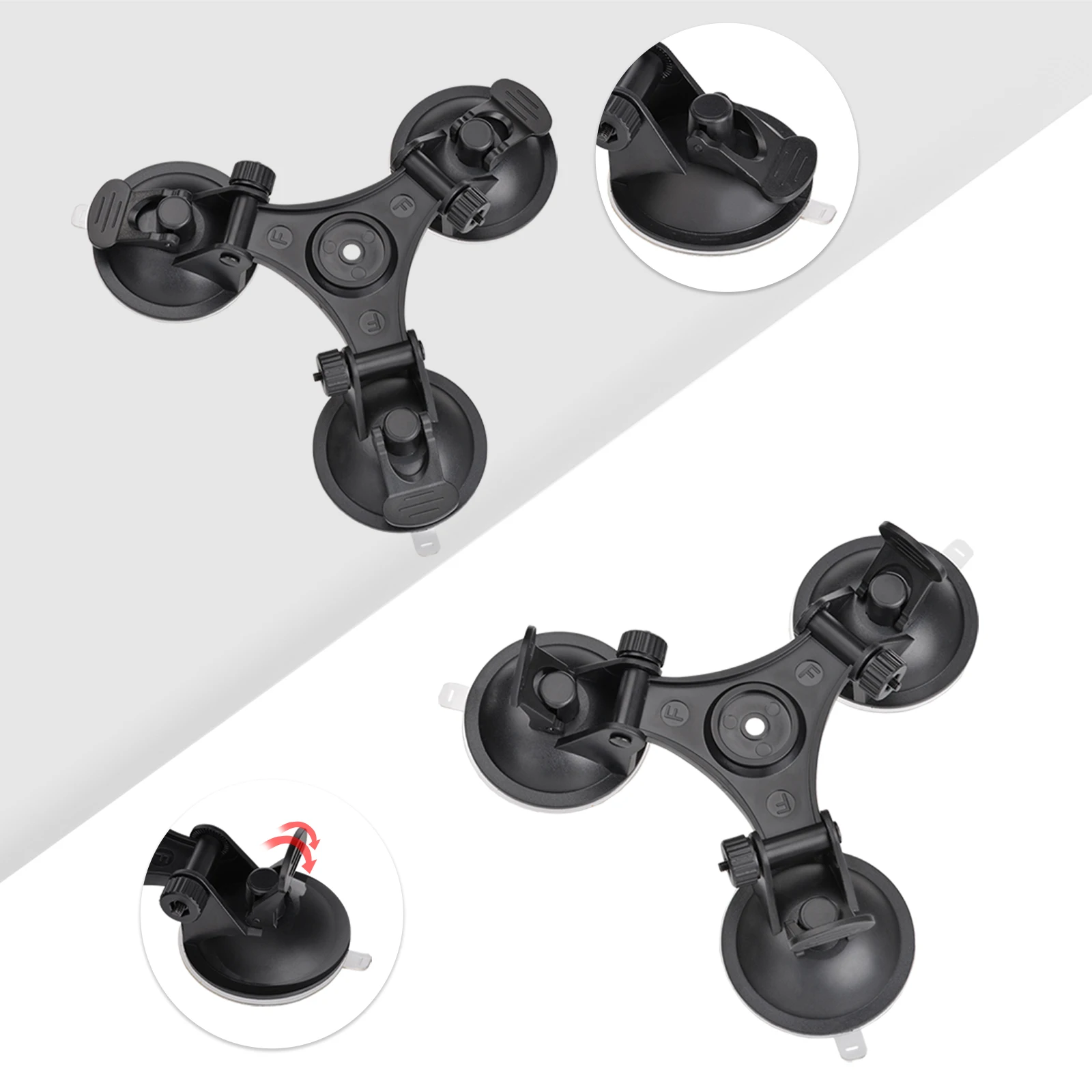 Mini Car Roof Suction Cup Mount with Metal for Dish Antenna