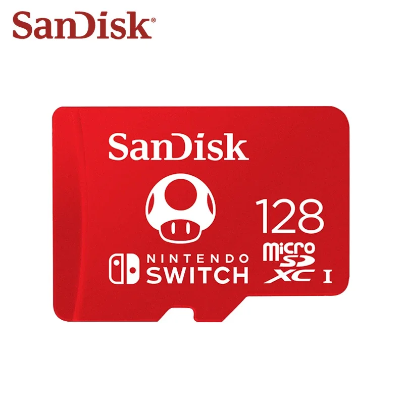 닌텐도 스위치용  샌디스크 메모리 카드, 마이크로 SDXC 카드, 최대 100 MB/s 플래시 카드 읽기, 400GB, 128GB, 256GB, 512GB TF
