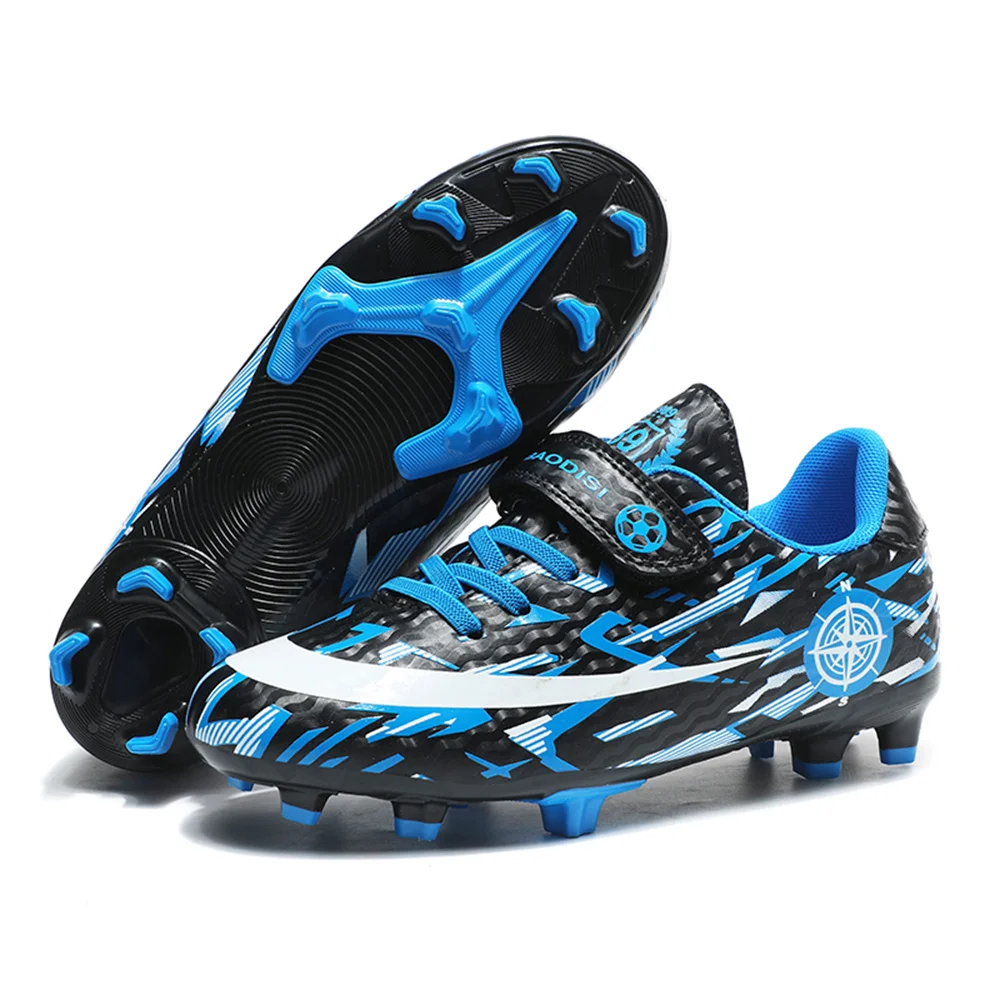 

ARKKG Kids Boys Firm Ground Cleats Turf Football Soccer Shoes Professional Spikes Athletic Outdoor Trainning Boots for Children