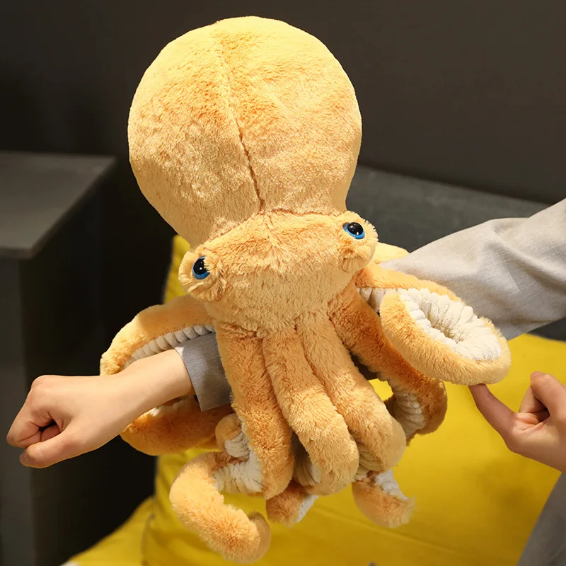 

Simulated Octopus Stuffed Animals Lifelike Sea Animal Dolls Realistic Plush Toys Home Decor Christmas Gifts for Child Kids Boys