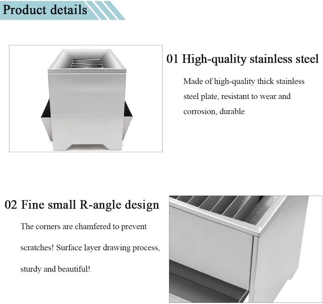 Divide Sampler Sample Divider Stainless Steel Sample Spliter for Seed (Middle & Small seed)