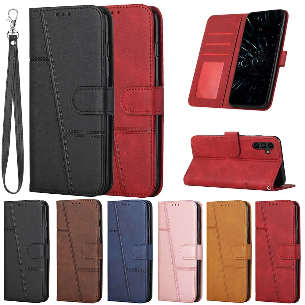 

Wallet Flip Case For Tecno Pop 6 Pro Pop 5 Lte Pova Neo 2 Spark 9 Pro 9T 8 8C 8T 8P 7 7T 6 Go 2022 Protective Cover Hand Strap