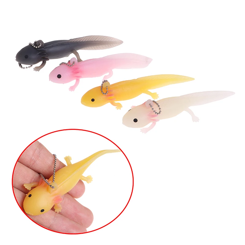 

Funny Keychain Antistress Soft Fish Giant Salamande Stress Toy Squeeze Prank Joke Toys For Girls Gag Gifts Brinquedo