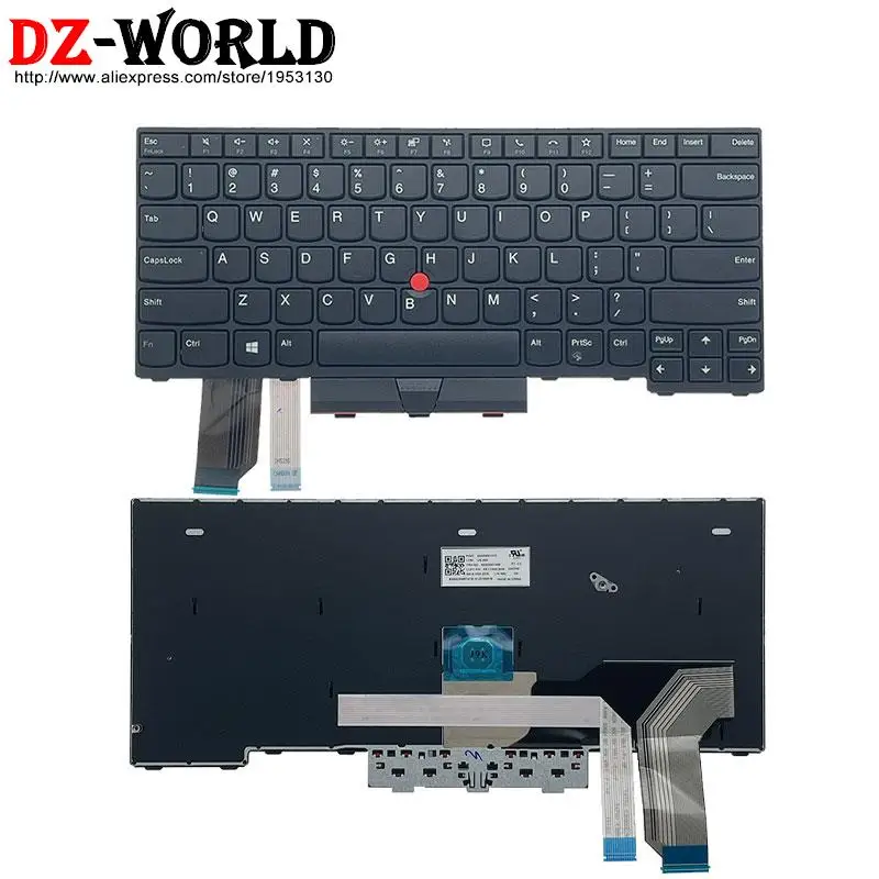 Teclado Portátil para Lenovo Thinkpad L14 Gen1 Gen2 g1 g2 us Inglês br Brasileiro ru Russo th Tailandês 5n20w67688 5n20w67656 - Imagem 6