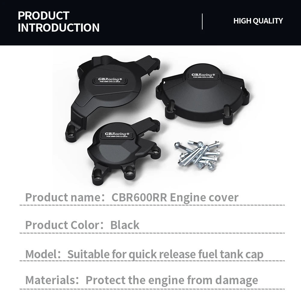 CBR600RR Motorcycles Engine Cover Protective Case For HONDA CBR600RR CBR 600RR 2007-