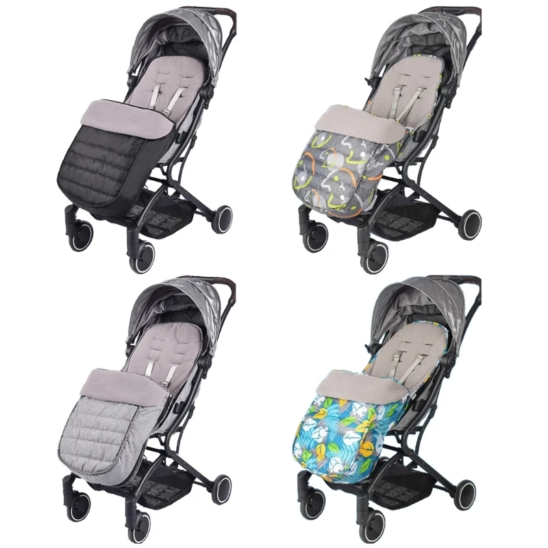 

Baby Pushchairs Footmuff Winter Warm Cart Cushion Universal for Stroller K1KC
