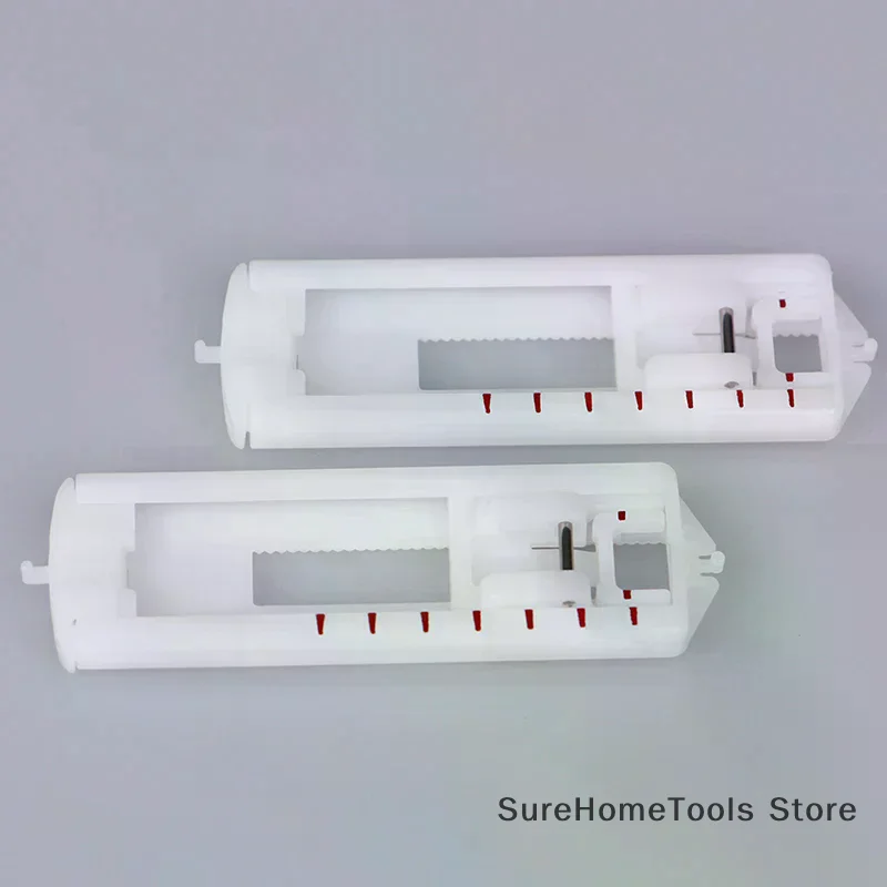 2Pc Sewing Machine Part Presser Foot Buttonhole Snap On Button Hole Presser Foot