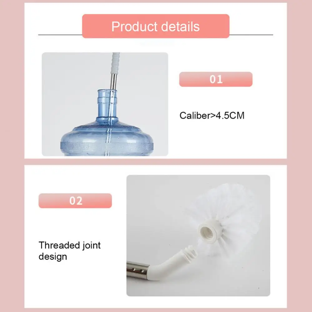 물 디펜서 미네랄 워터 버킷 세척 브러시, 전방향 브러시, 양동이 청소 브러시, 플라스틱 양동이 브러시