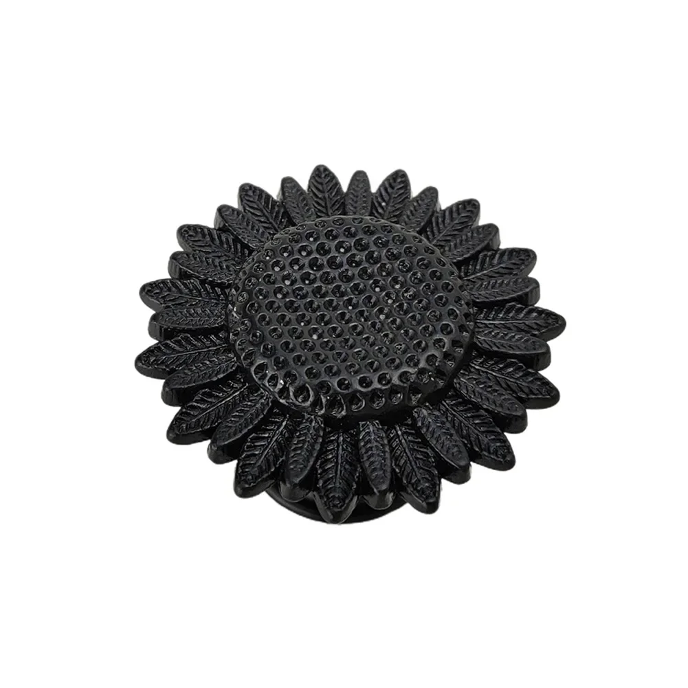 Cabinets Door Knobs Furniture Handle Zinc Alloy Sunflower Shape For Children Bedroom Home Decoration Hardware Accessories