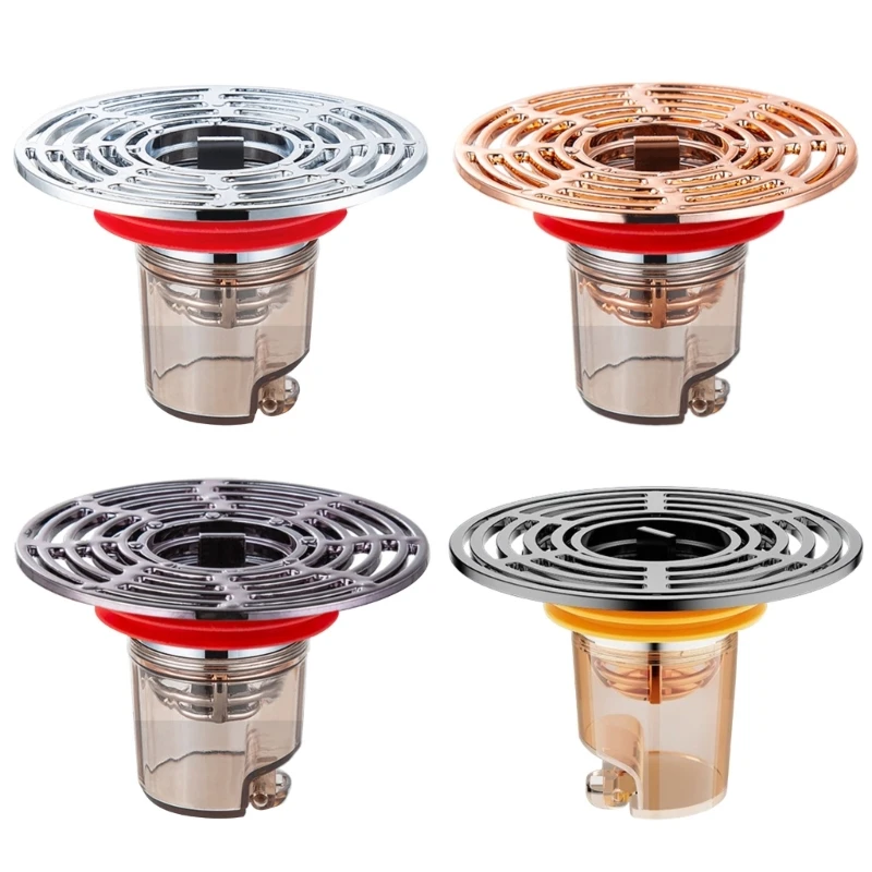 Large Mesh Floor Drain Filter Odor-Frees Drain Protector Prevents Clogs & Eliminates Odors Easy to Clean Install Durable