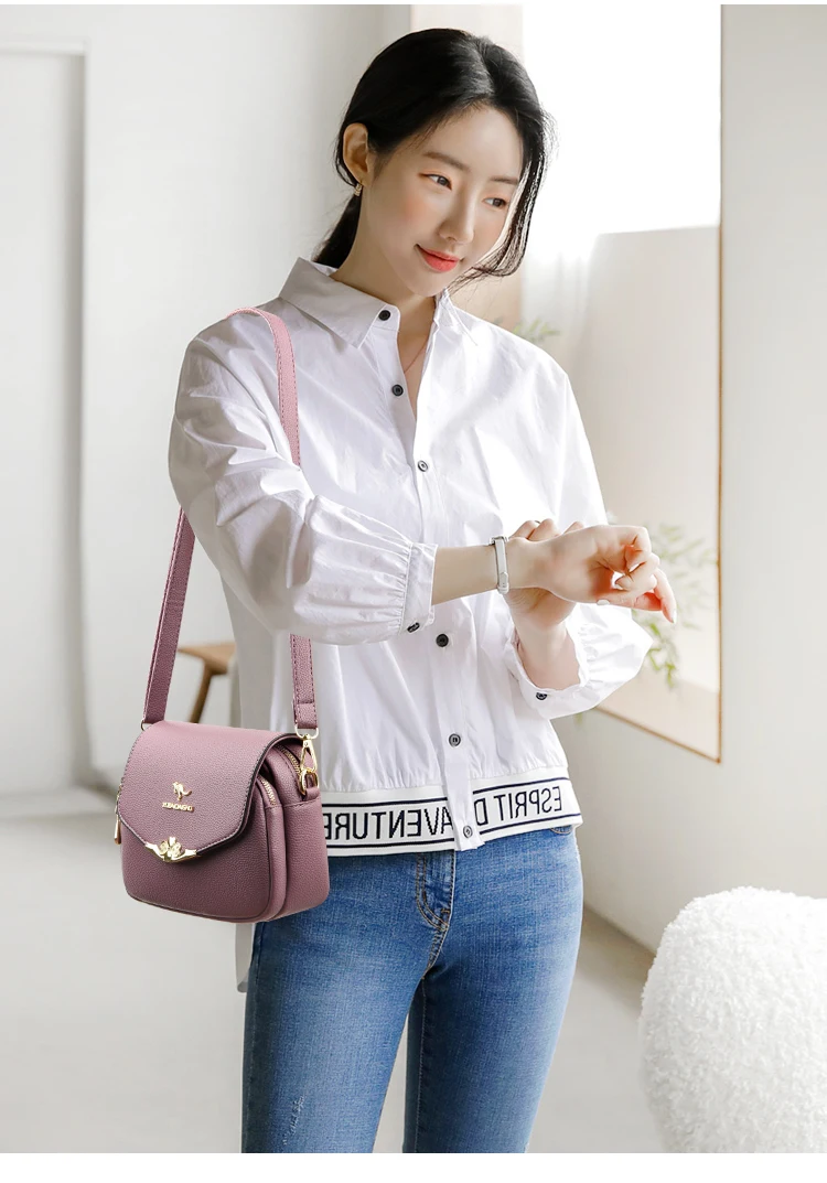 Borsa a tracolla donna elegante borsa a spalla alla moda_voghion.com