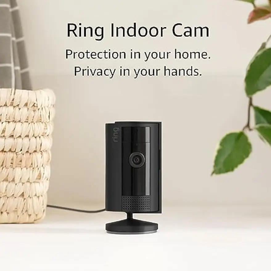 

Ring Indoor Cam (2nd Gen) | latest generation, 2023 release | 1080p HD Video & Color Night Vision, Two-Way Talk,