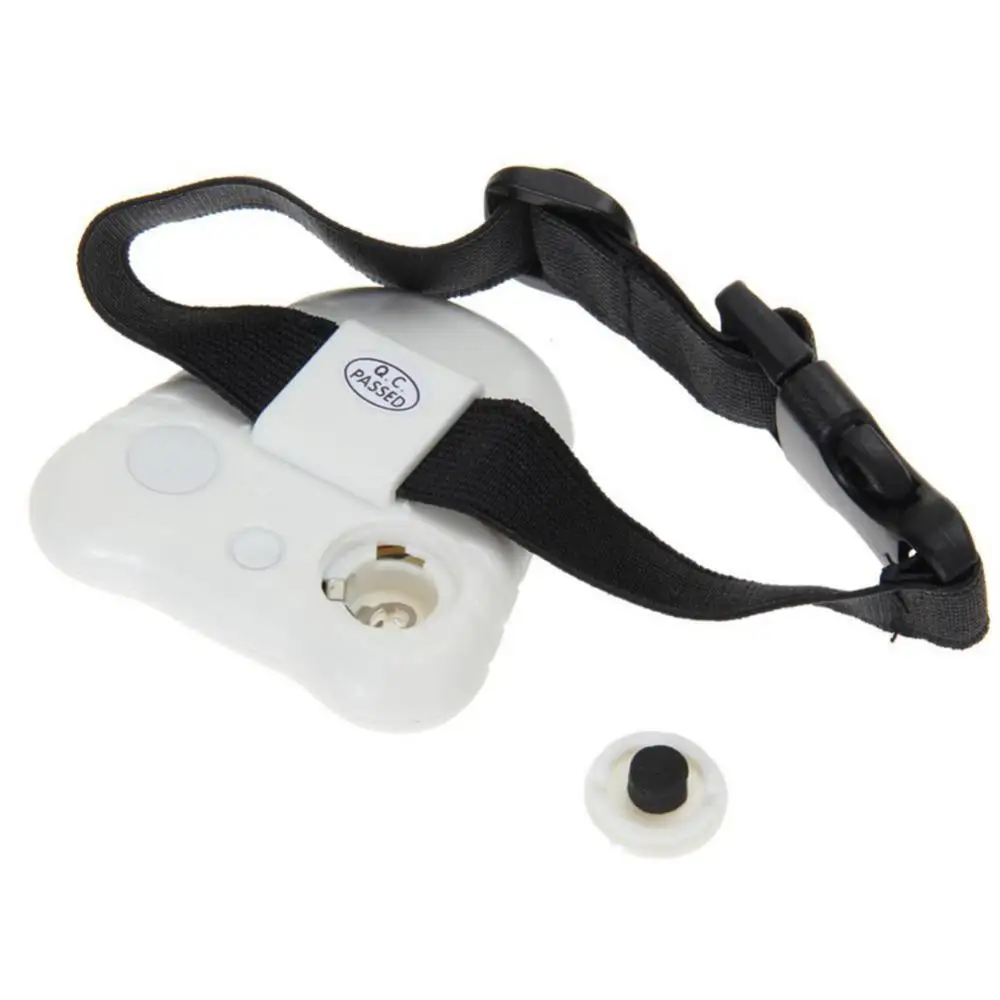 Pet Dog Training Collar Waterproof Dog Stop Barking Control Trainer Ultrasonic Anti Bark Collar Button Repeller