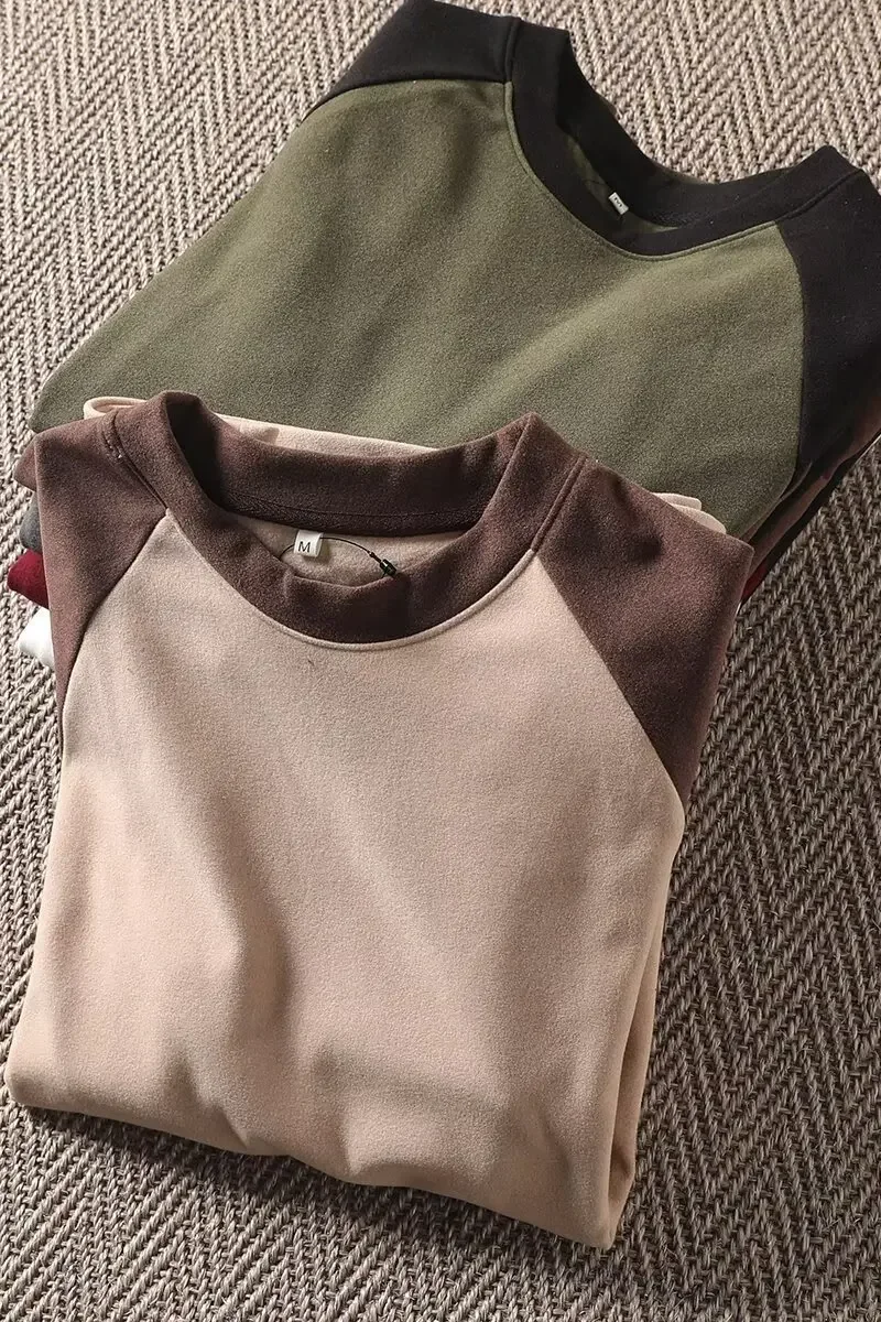 Men's Double-Sided Velvet Sweatshirt Packaging