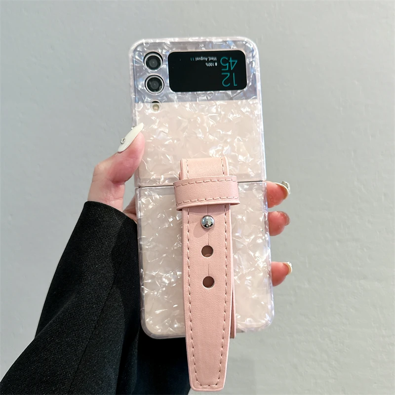 Samsung Galaxy Z Flip 3 Phone Case Cute Strap