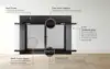 AR-1021 Arrington Fireplace Glass Door, Black, Medium 5
